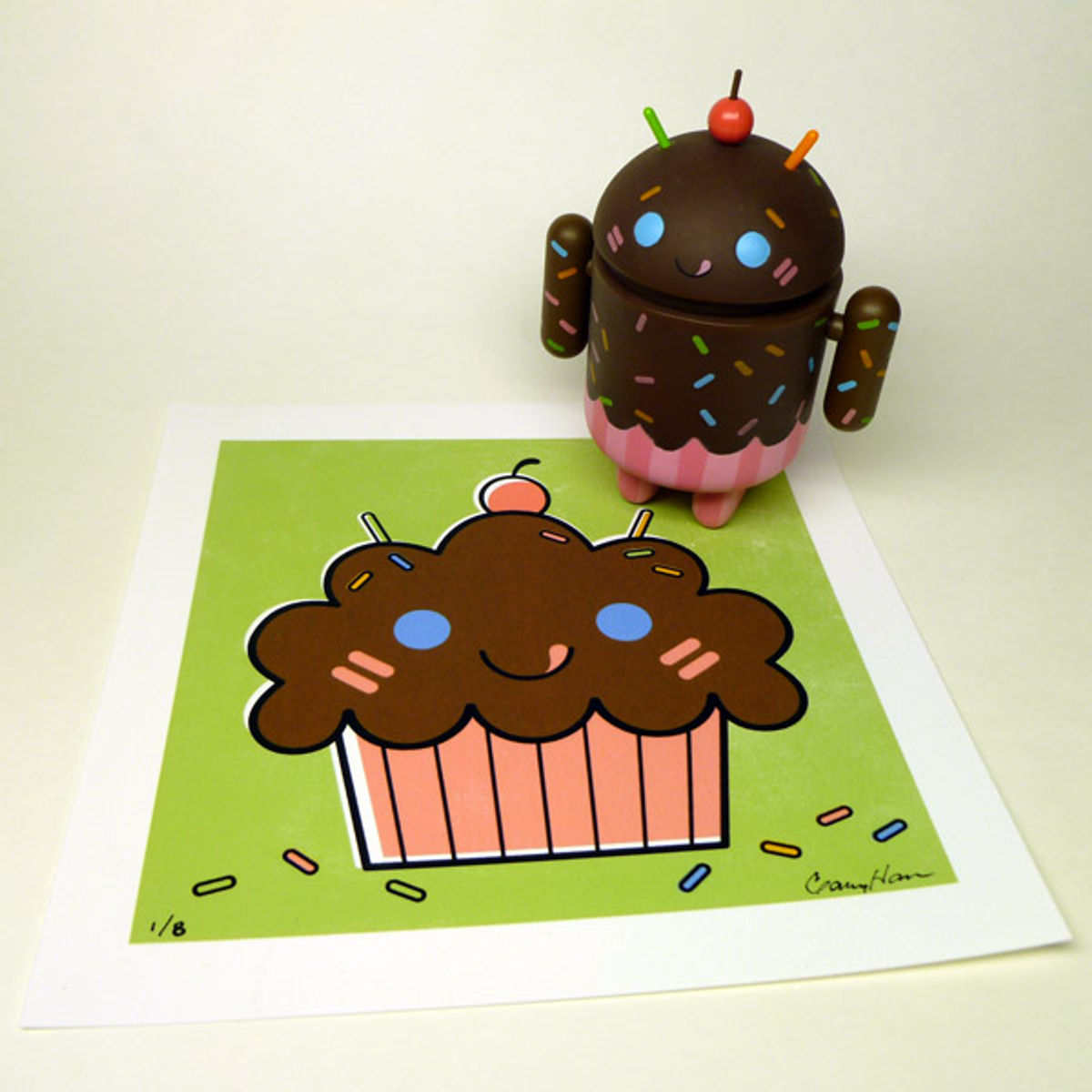 Chocolate Cupcake AP Print