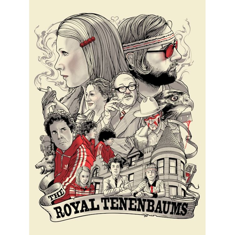 Royal Tennebaums - GID by Joshua Budich