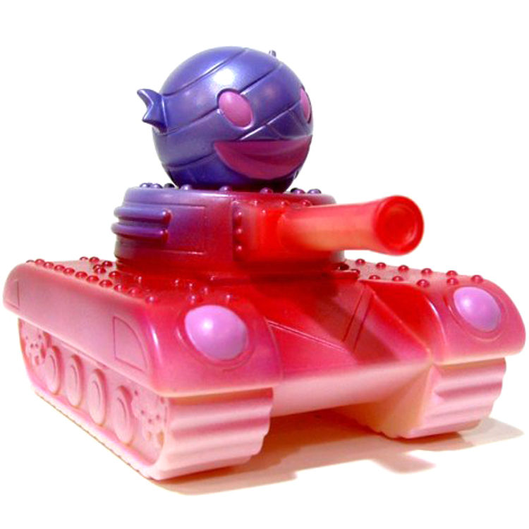 Mummy Boy Tank - Glow Red by Brian Flynn