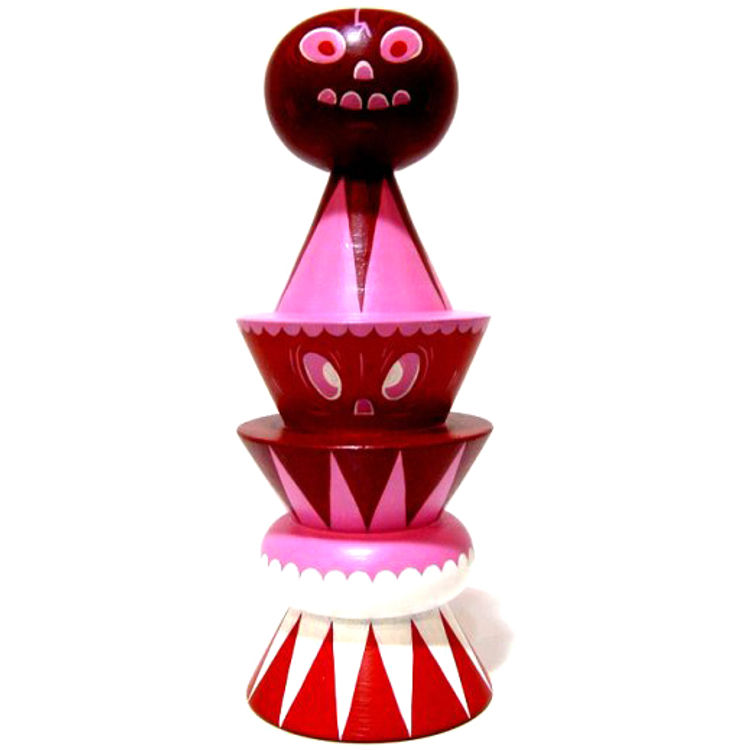 Wooden Ghost - Red by Brian Flynn