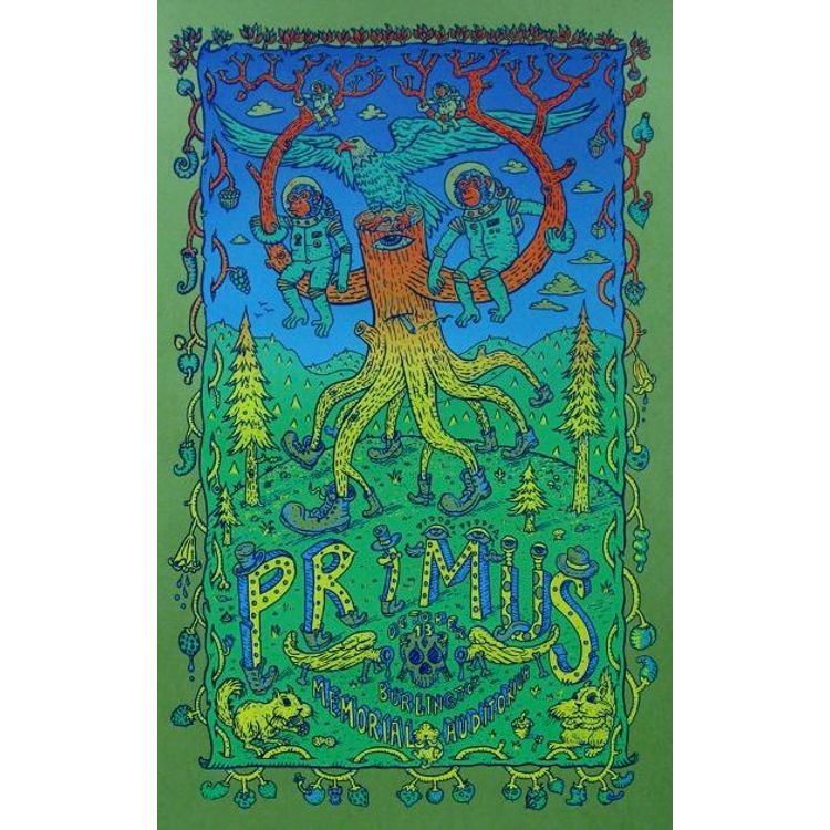Primus - Burlington 2012 (Night Variant) by David Welker