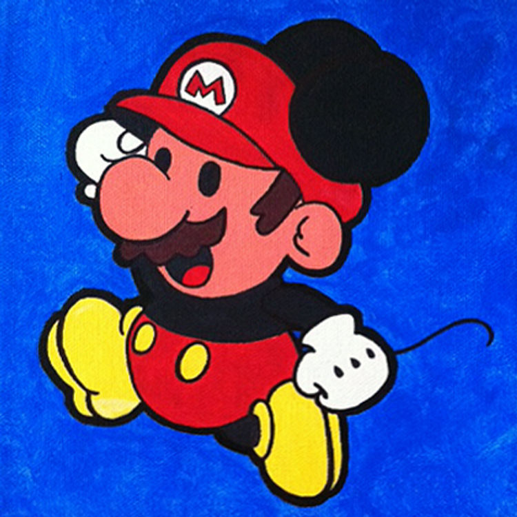 Super Mickey Mario Mouse by Babyvtec
