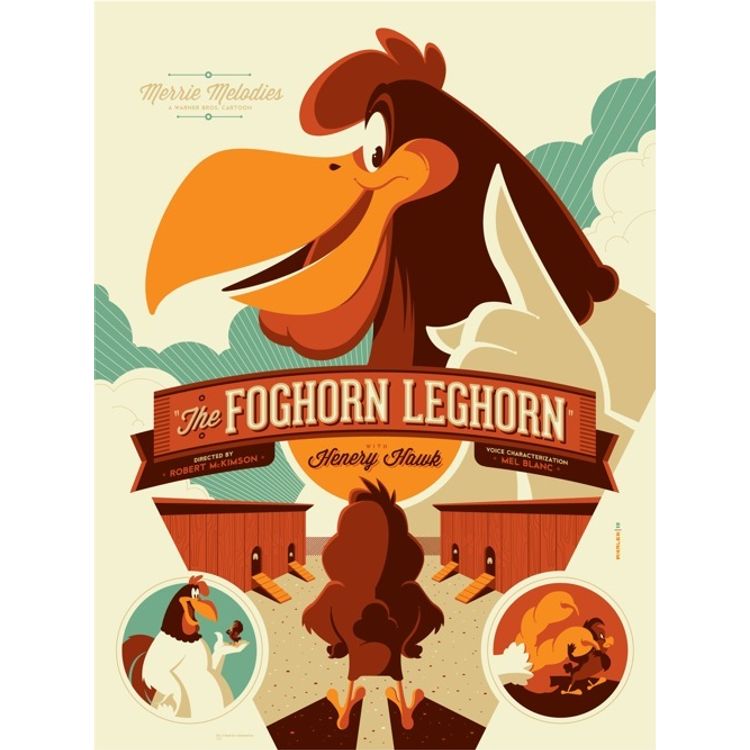 Foghorn Leghorn - Variant by Tom Whalen