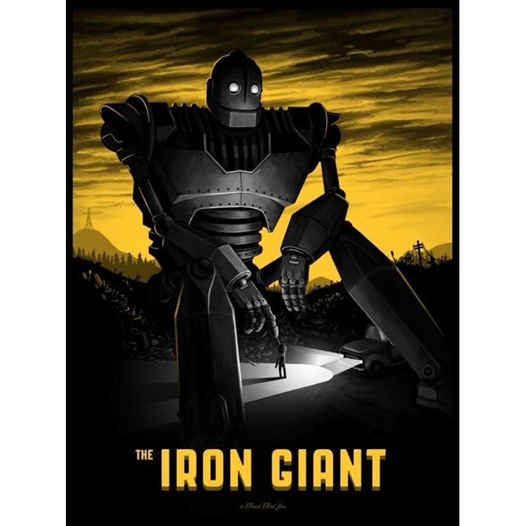 The Iron Giant by Mike Mitchell