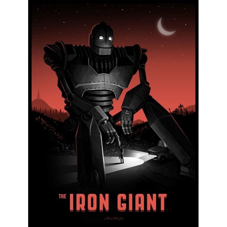 The Iron Giant - Variant by Mike Mitchell