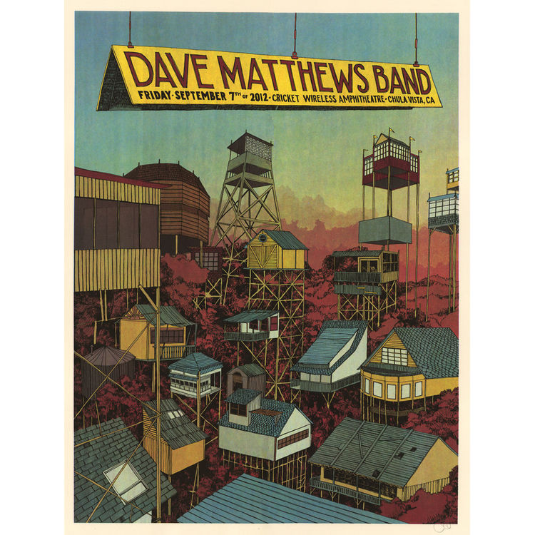Dave Matthews Band - Chula Vista, CA 2012 by Jessica Seamans