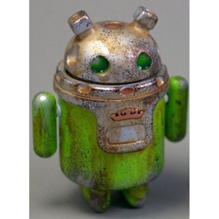 Reclamation Drone “Recycle”  Silver by Cris Rose