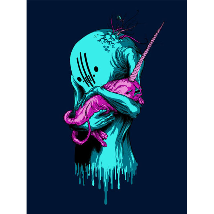 Goodnight Lava by Alex Pardee