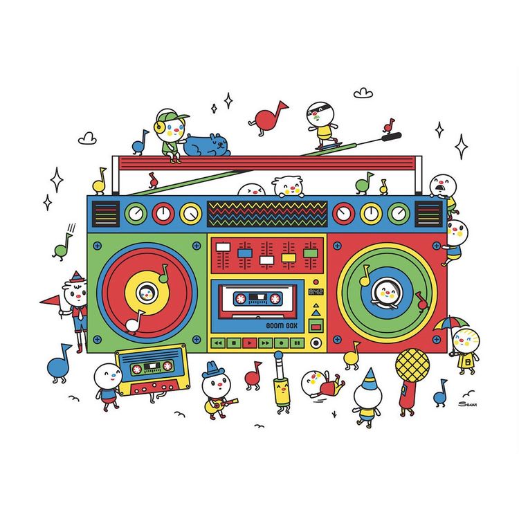 Boombox by Sonni