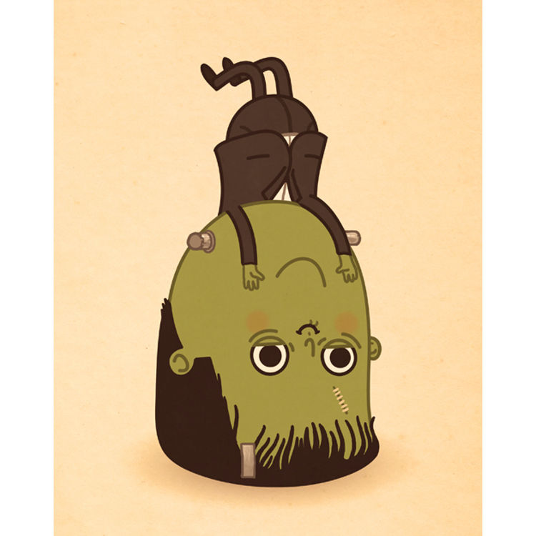 Head Stand by Mike Mitchell
