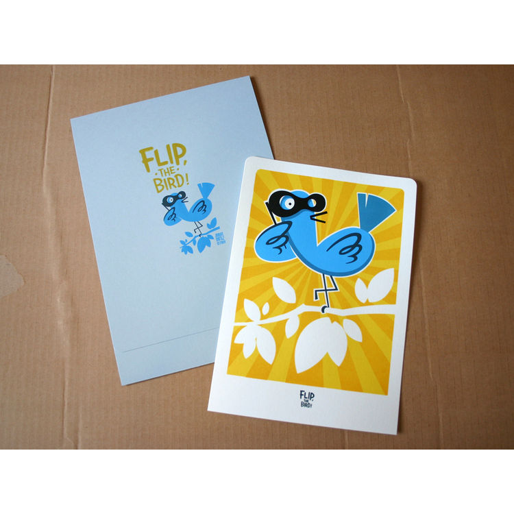Flip, the bird! by Jorge Ortiz