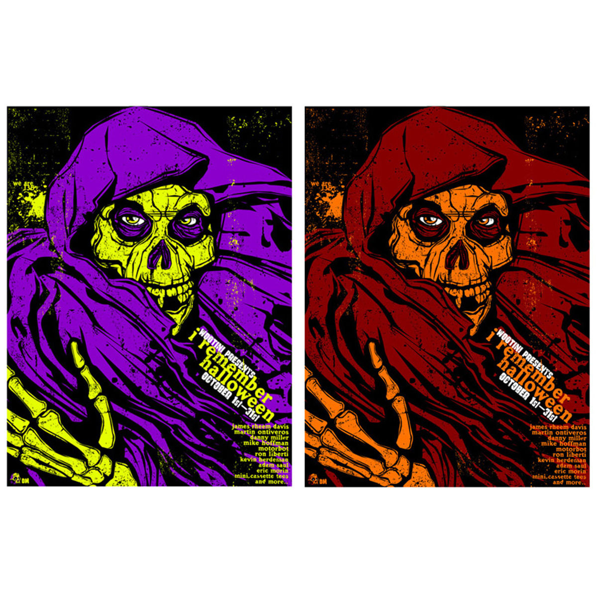 Old Man Crimson Ghost (Set of 2)