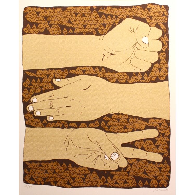Rock Paper Scissors by Nate Duval