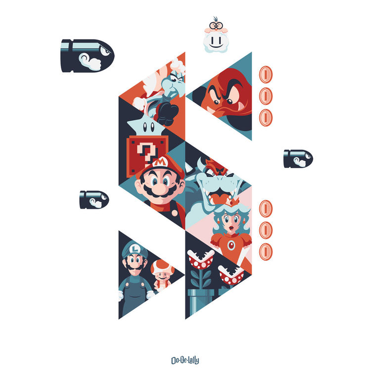 Super Vector Bros. by Jayson Weidel