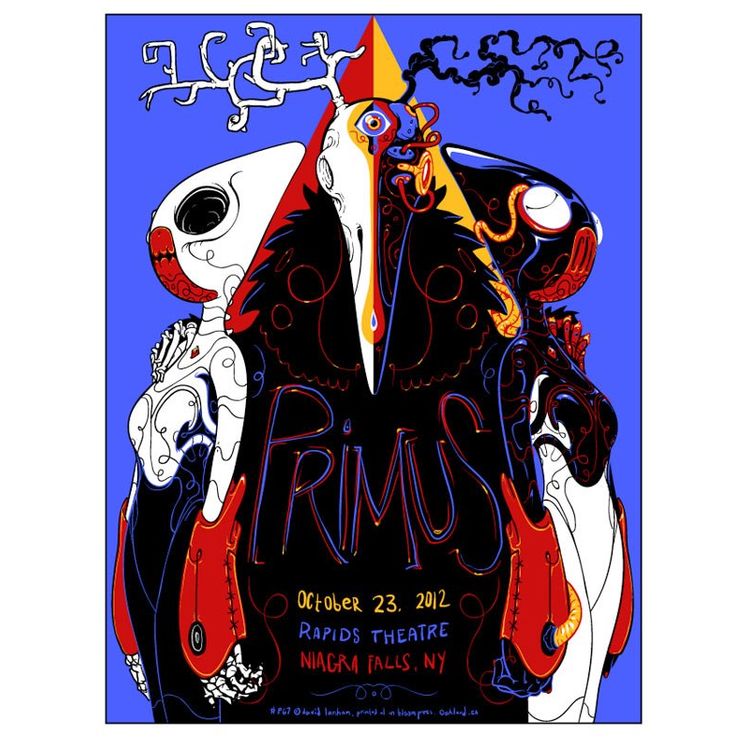 Primus - Niagra Falls, NY 2012 by David Lanham