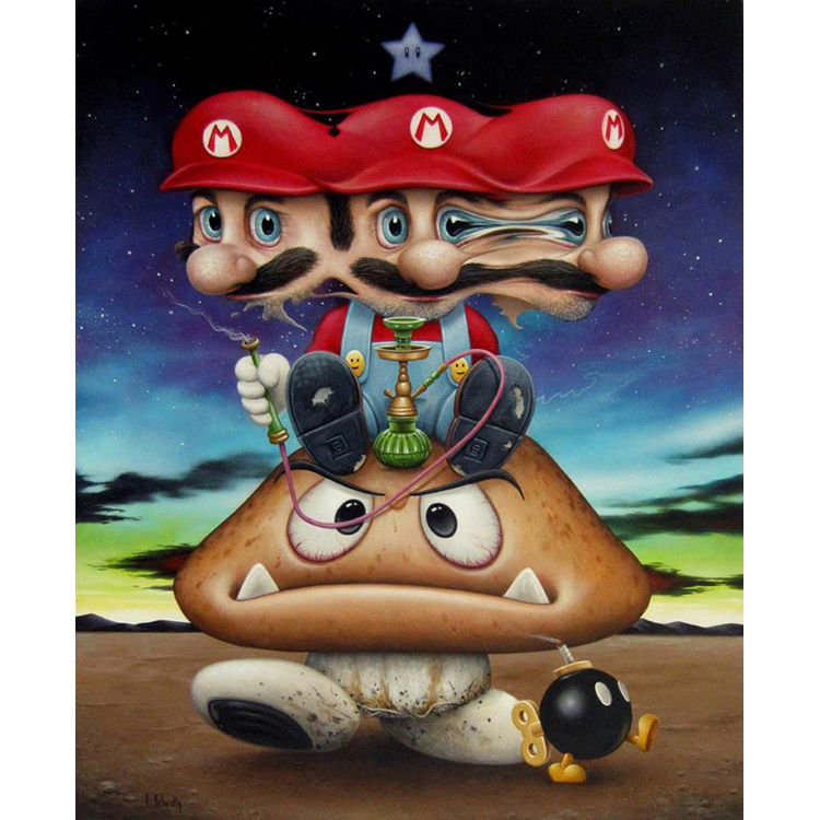 Mario Gets Bombed by Scott Scheidly