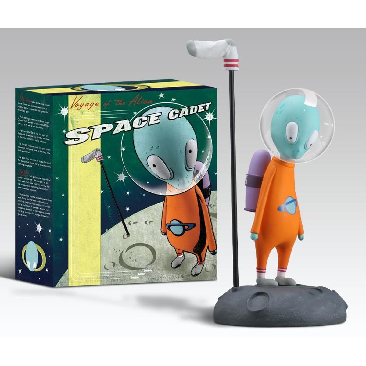 Obie the Alien Space Cadet - Orange