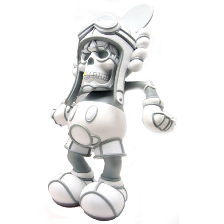 Deathshead Mickey - White by David Flores
