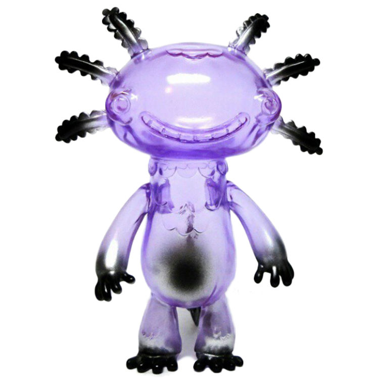Wooper Looper - Clear Purple w/ Black by Gary Ham