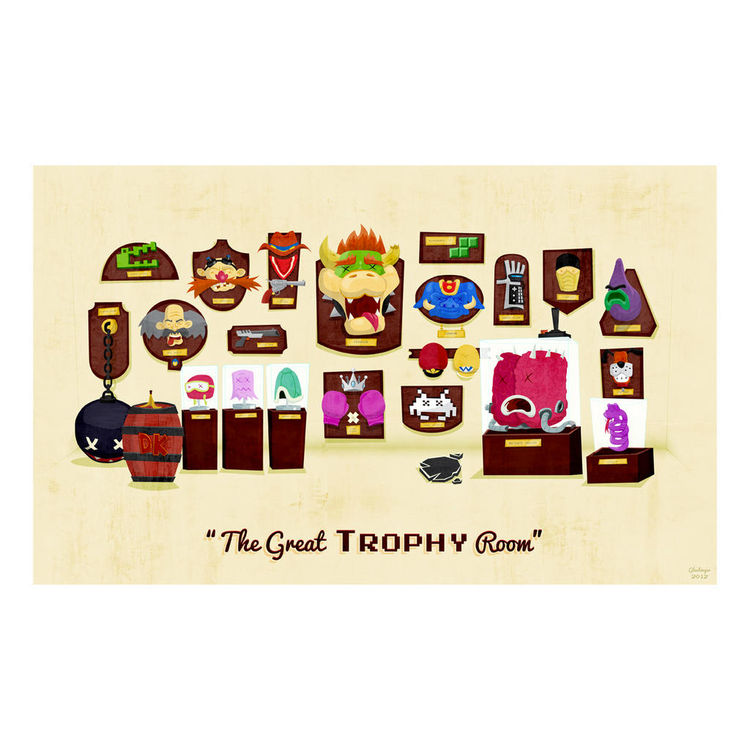 The Great Trophy Room by Ian Glaubinger