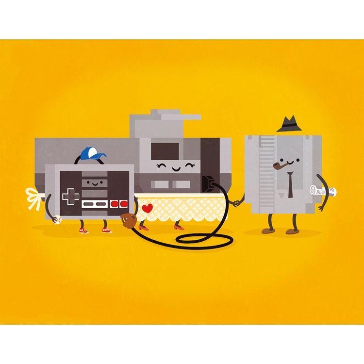 NES Family by Philip Tseng
