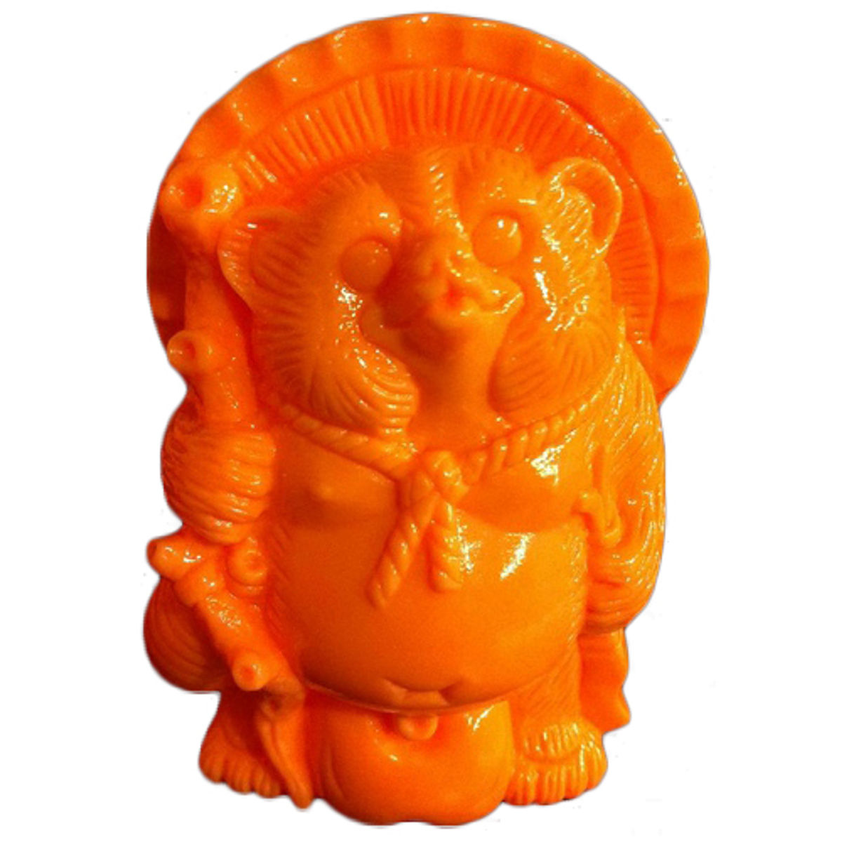 Mini Tanuki - Unpainted Orange