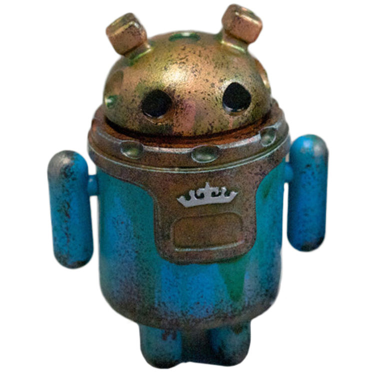 Reclemation Drones - Recycle (Blue/Copper) by Cris Rose