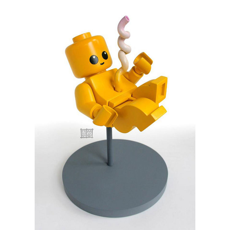 Lego Fetus by Jason Freeny