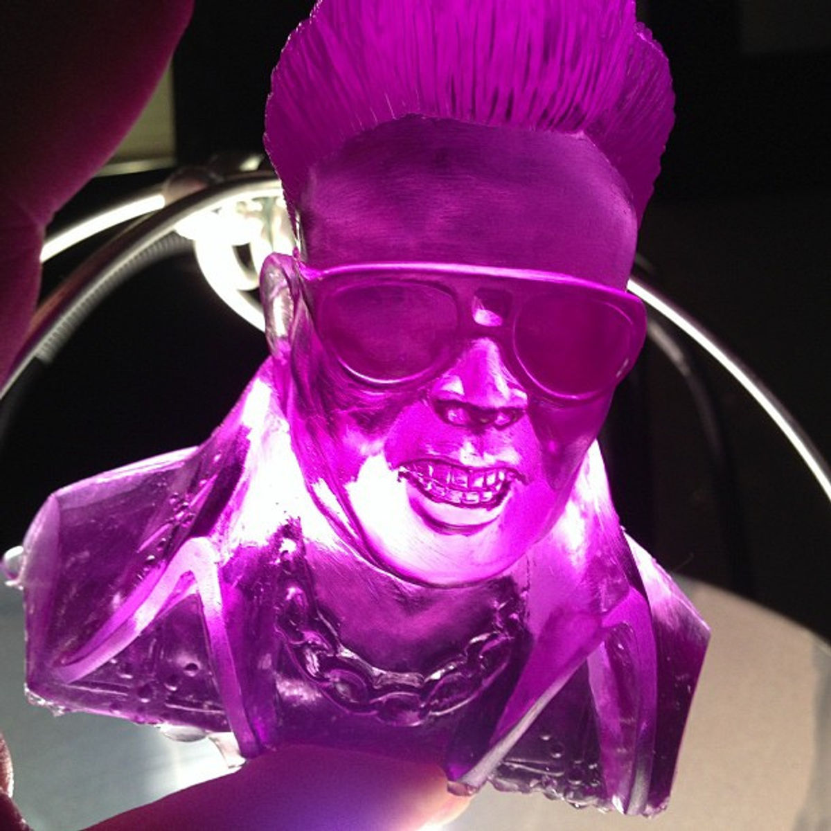 Pyong Yang Player (Clear Purple Resin)