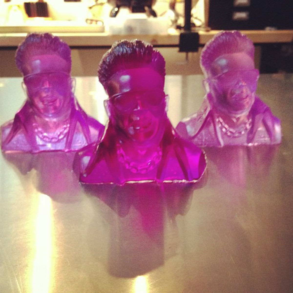 Pyong Yang Player (Clear Purple Resin)
