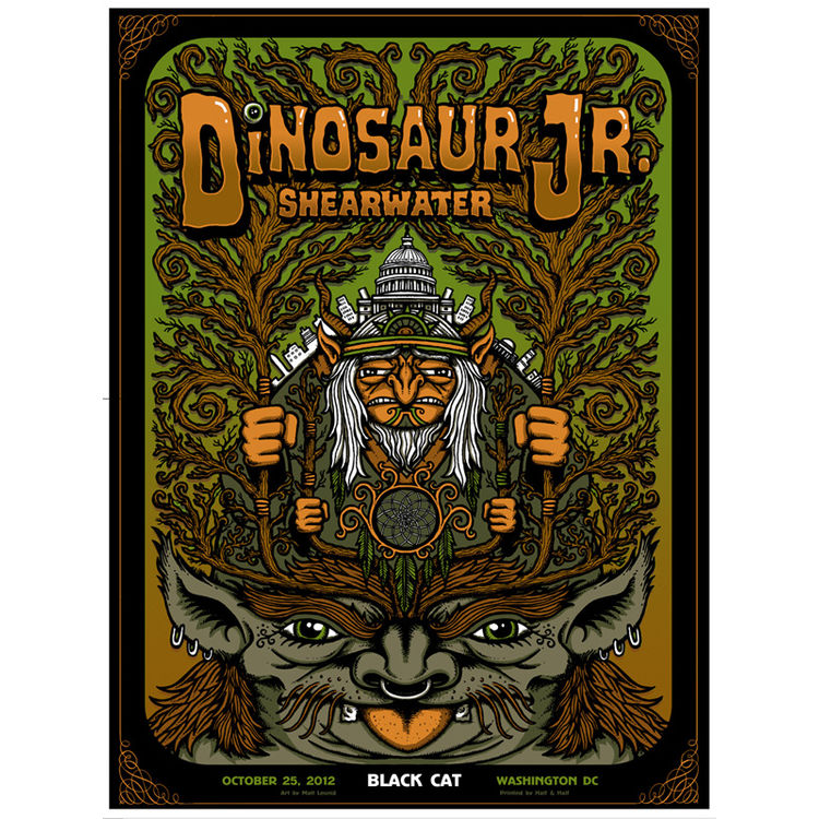 Dinosaur Jr - Washington DC 2012 by Matt Leunig