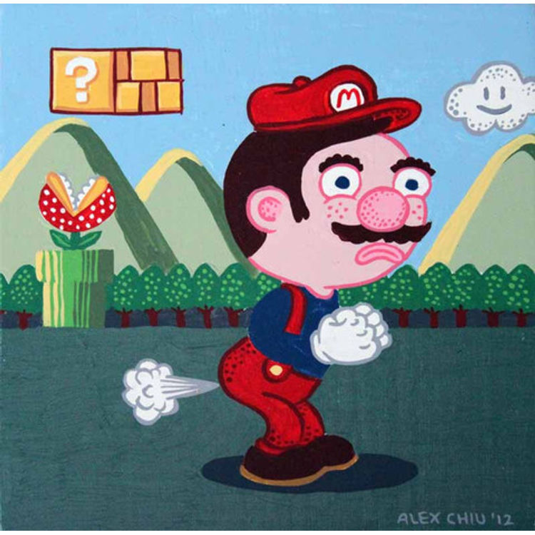 Mario Farty by Alex Chiu
