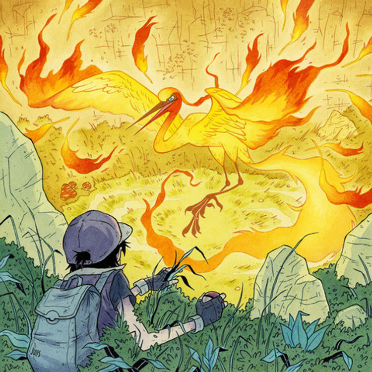 Wild MOLTRES appeared! by Julian Callos