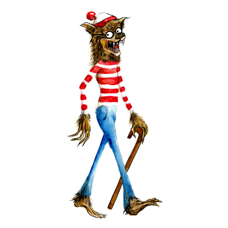 Where'swolf by Alex Pardee