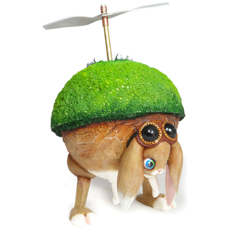 Flying Bunny Planet by A Little Stranger