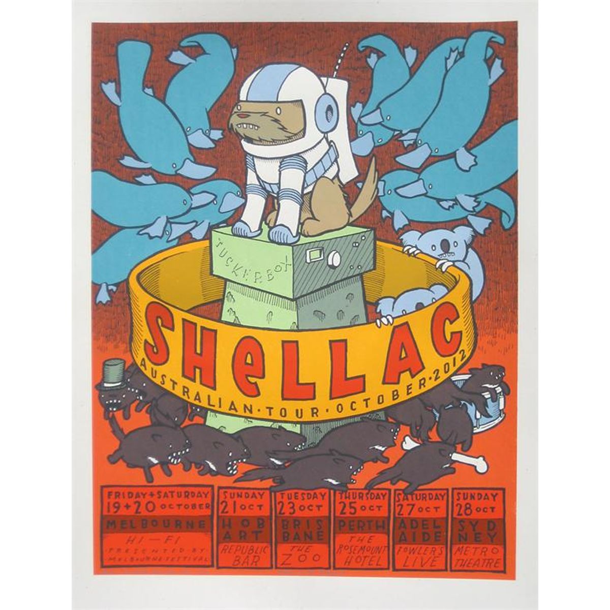 Shellac - Australian Tour 2012