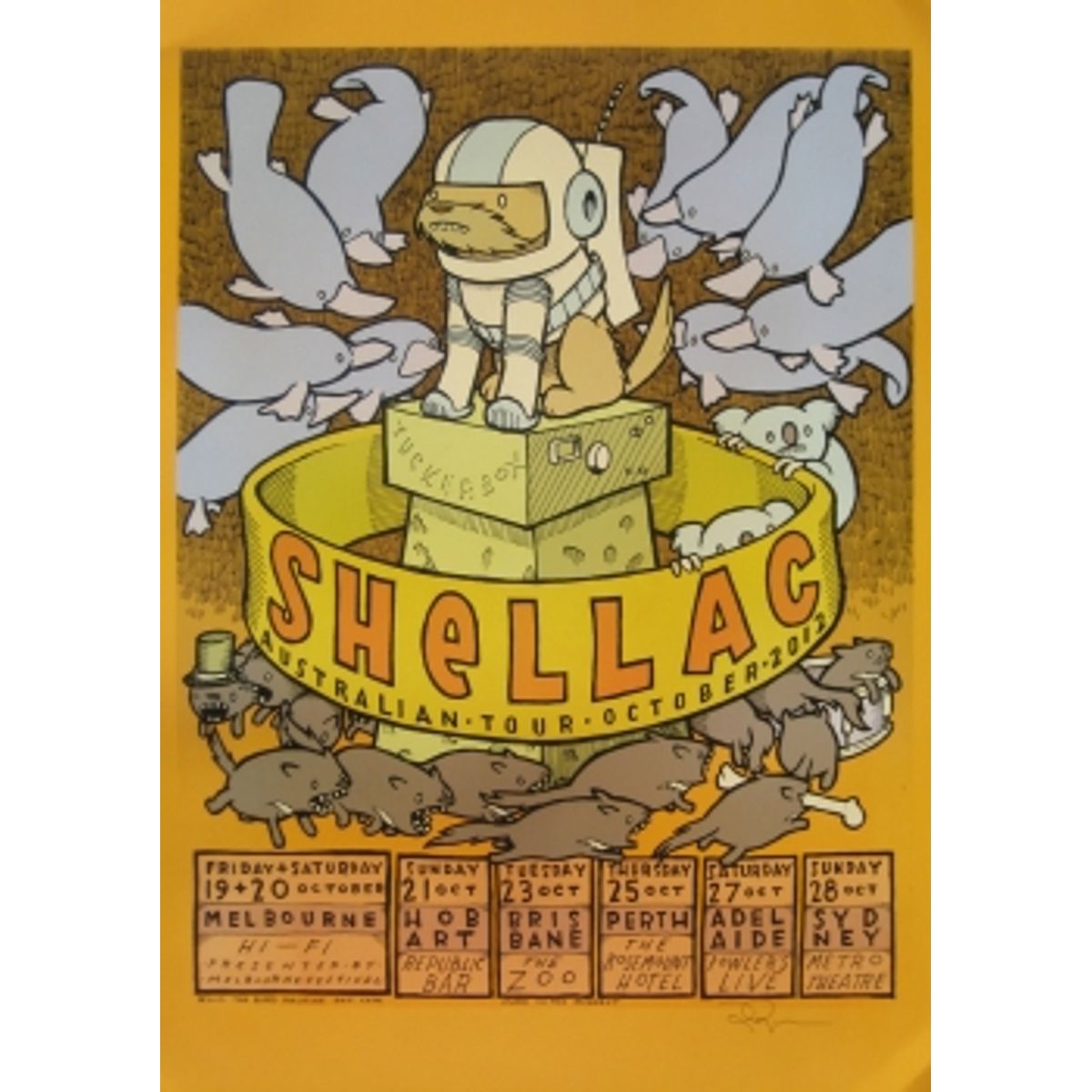 Shellac - Australian Tour 2012 (Variant)