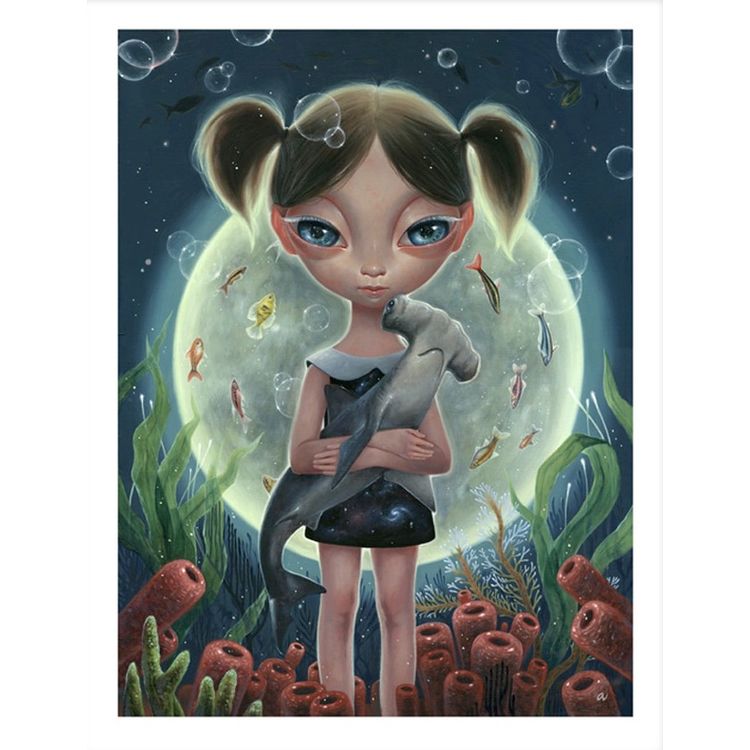 Undersean Moon by Ana Bagayan