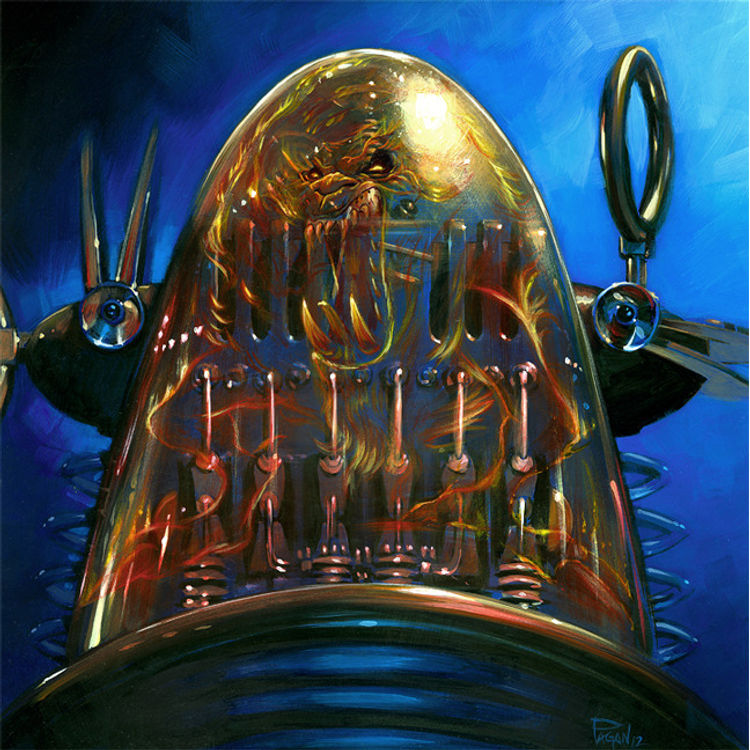Robbie vs the ID Monster by Augie Pagan