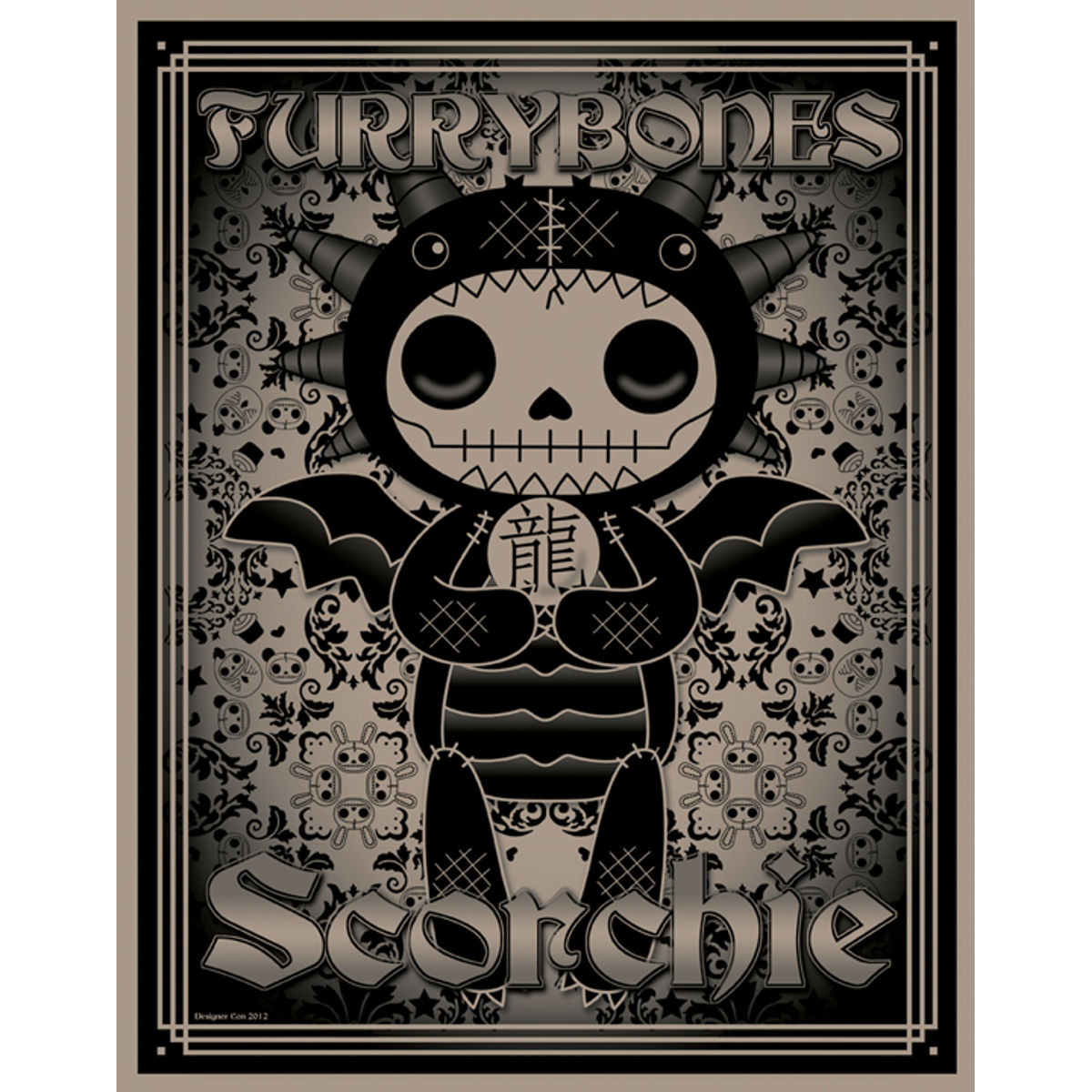 Furrybones Scorchie Sepia