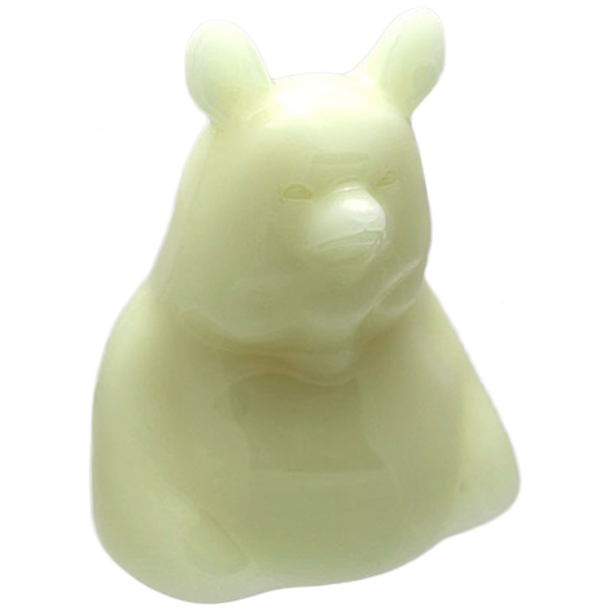 Panda Gazer Bust - GID