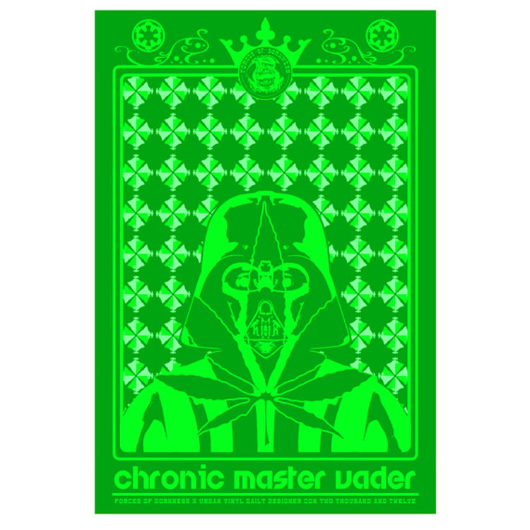 Chronic Master Vader (green) by Forces of Dorkness (Scott Kinnebrew)