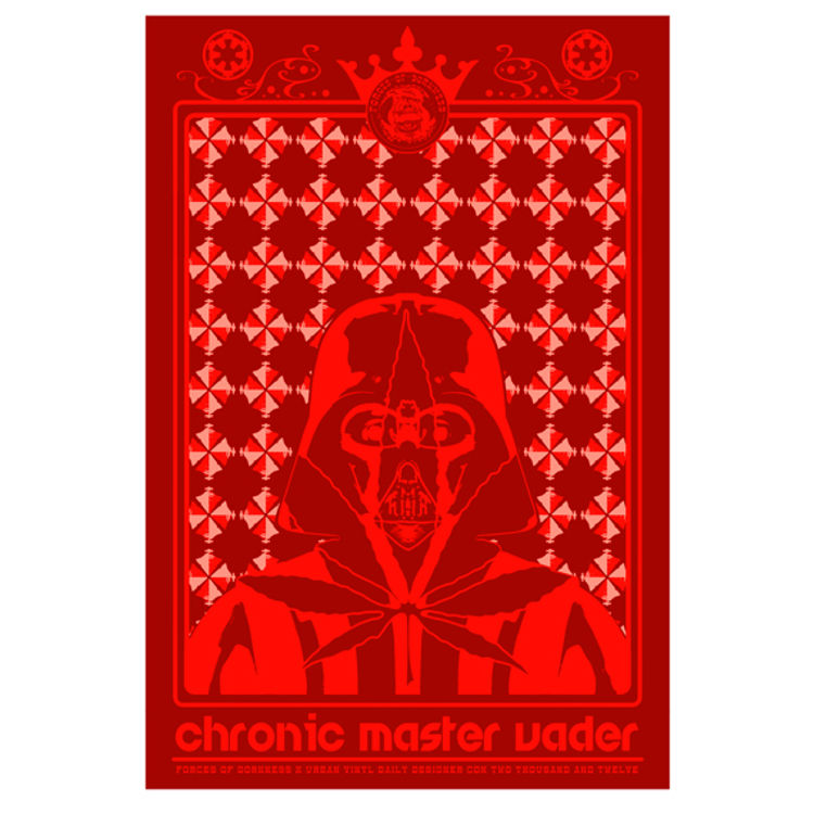 Chronic Master Vader (red) by Forces of Dorkness (Scott Kinnebrew)