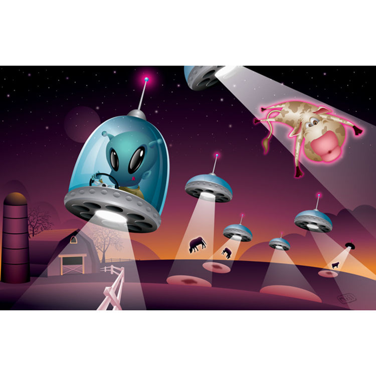 midnight alien cattle heist by Robert Nicol