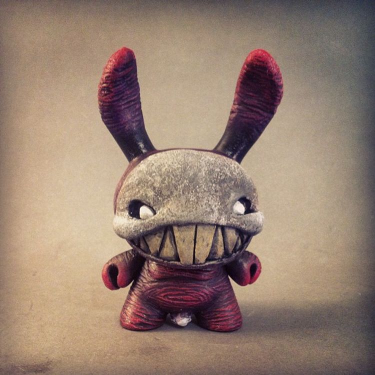 POLYKROMASIA-lapin (red) by Shadoe Delgado