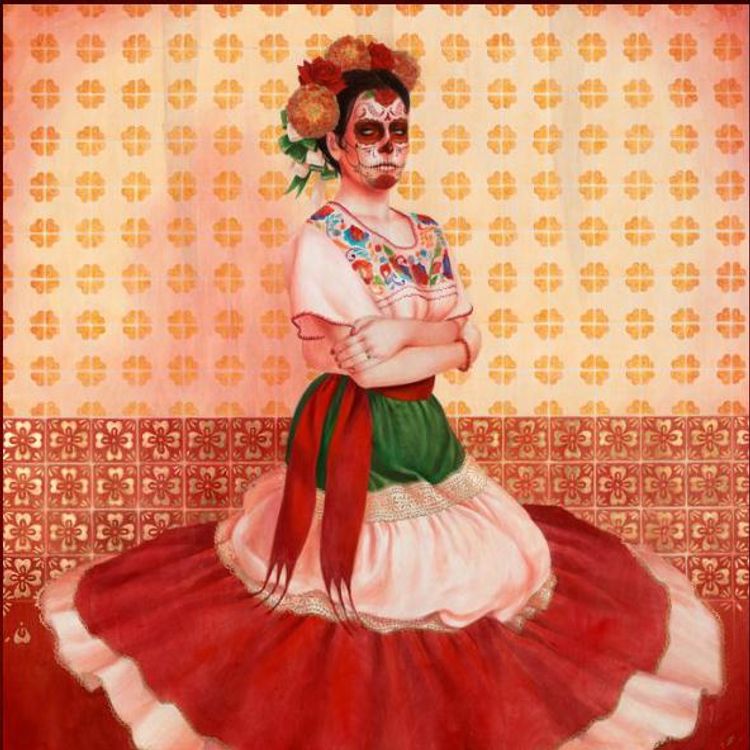 Catrina in Repose by Sylvia Ji