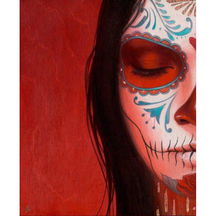 Calavera (Left) by Sylvia Ji