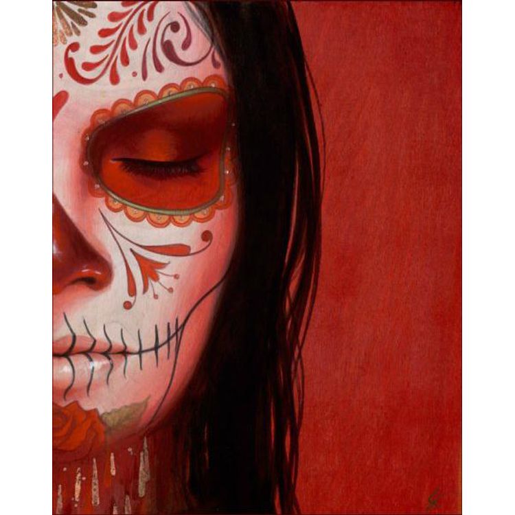 Calavera (Right) by Sylvia Ji