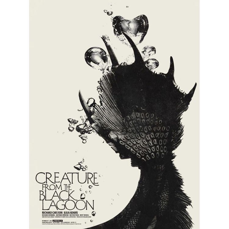 Creature from the Black Lagoon by Jay Shaw (Iron Jaiden)