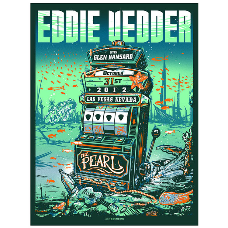 Eddie Vedder - Las Vegas, NV 2012 by Munk One